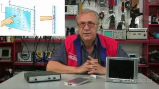 Принцип работы резистивного сенсорного экрана