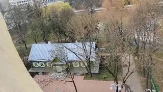 хостел в Минске и вид на улицу