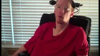 Carl Demonstrates Driving His Power Wheelchair with a Dynamic Back