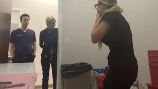 Harmless office fun: Doctor falls for a computer mouse prank || WooGlobe