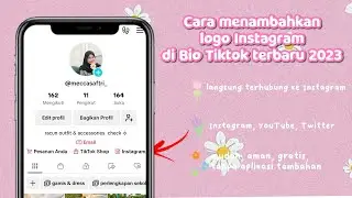 Cara manambah Instagram dan YouTube di bio TikTok ❀༉‧₊˚.