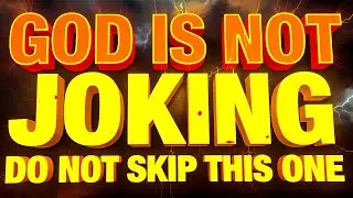 GOD SAYS- 