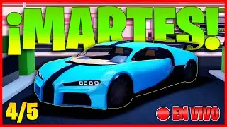 🔴DÍA 4 | RENOVACIÓN DEL BUGATTI CHIRON, REGALANDO "FORD GT" Y MÁS! 😎 || JAILBREAK