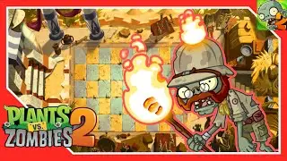 Зомби огонёк - Plants vs Zombies 2