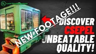 Behind the Scenes: Operating the CSEPEL FKA 326-10 Gear Grinder (NEW FOOTAGE)