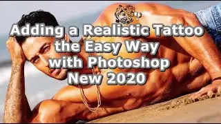 Adding a Realistic Tattoo to your  Body the Easy Way with Photoshop || New 2020 ||Tricky Helpers