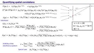 Lecture 07 : Quantifying the Spatial Correlations