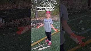 It didn't survive, RIP baseball bat! #baseball #baseballswing #baseballlifestyle #baseballlife