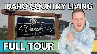 New Acreage Homes in Nampa Idaho - Weatherby Estates FULL Tour
