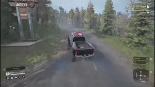 SnowRunner: Pine Valley modded map.
