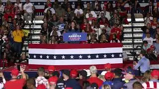 Crowd chants 'Lock her up' when Tudor Dixon brings up Gov  Whitmer at Trump rally