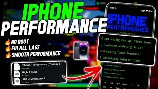 Max 90 - 120 FPS | Enable Fps + Performance Like iPhone | Stable Fps & Performance | No Root