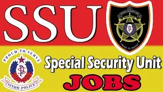 SSU Jobs Commando+Civil+Staff IV