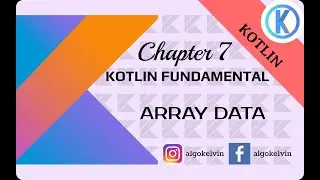 Kotlin Fundamental 007: Array Data ( Array, ArrayList, arrayListOf )