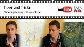 Shootingplanung mit suncalc.net