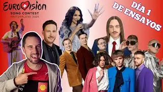 Eurovisión 2025: DÍA 1 DE ENSAYOS, lo más destacado