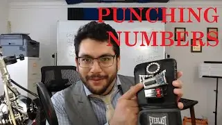 Punching Numbers - Electric Boxing Glove: A thing I made over a weekend