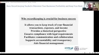 Basic Record-keeping Needed to Determine Your Business's Profitability & Keep Your Business Running