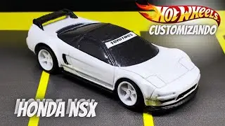 HONDA NSX - A Ferrari dos JDMs - Hot Wheels Custom
