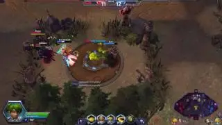 Хроми - это весело! Несколько эпизодов из одного боя. Heroes of the storm.