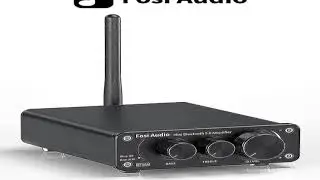 Fosi Audio BT10A Bluetooth 2 Channel Sound Power Stereo Amplifier TPA3116D2 Mini HiFi Digi