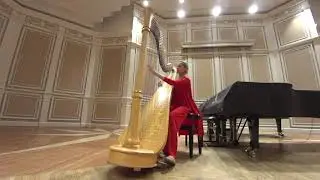 Bubnova Maria harp, Garbriel Fauré Impromptu op. 86