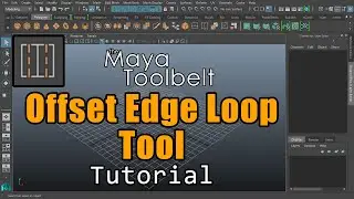 The Maya Toolbelt - Offset Edge Loop Tool (Maya 2023)
