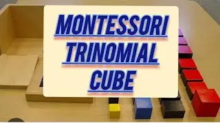 Montessori Trinomial cube#montessori #montessoricurriculum