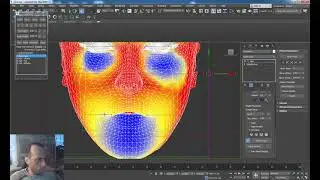 3ds max Skin плавная настройка веса вершин инструментом 
