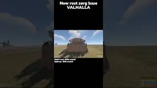 rust new base VALHALLA #shorts #rustbase #zerg #rustzerg
