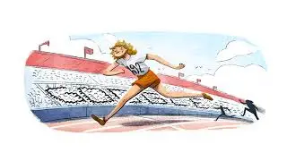 Fanny Blankers-Koen Google Doodle