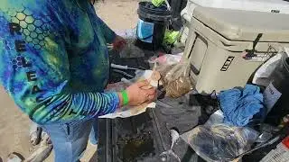 Rigging Shark Baits With Panty Hose