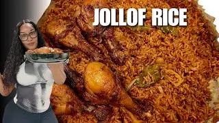 HOW TO COOK PERFECT PARTY JOLLOF RICE | Tips for smoky Nigerian Party Jollof Rice
