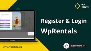 How to manage Register and Login in WP Rentals theme