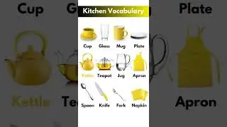 Kitchen Vocabulary 