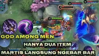 GOD AMONG MEN‼️TOP BUILD MARTIS EARLY HINGGA LATE GAME#buildmartis2023