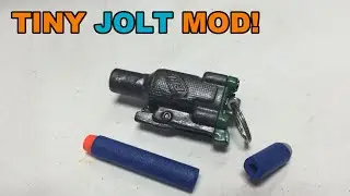 Tiny Nerf Jolt! Compact Nerf Blaster Mod | Walcom S7