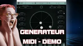 Harmony bloom démo un générateur de notes midi - VST et standalone