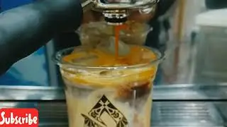How To Make Iced Spanish Latte And Iced Saffron Latte ||Saffran Lattee||@acesspecialtycoffee1234