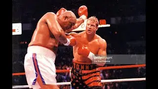Tommy Morrison vs George Foreman Highlights
