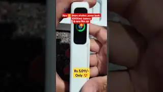 Anker new smart 🛜 wireless Power Bank 10,000 mAh battery 🔋 for iPhone 15, 14, 13, 12 etc 😯#viral #yt