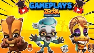 ALL MY NEW CHARACTERS GAMEPLAY I ZOOBA