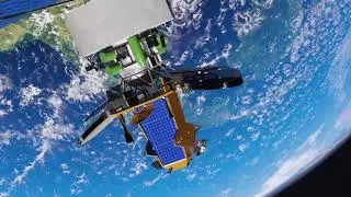 Анимационный 3D ролик о спутниках