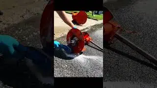 DEGREASING THE 1971 ARIENS SNOWBLOWER TO GET IT READY FOR SANDBLASTING WITH SUPER CLEAN DEGREASER