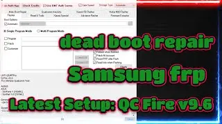 UMT (UMT Pro) Dongle Latest Setup: QC Fire v9.6 | umt new setup | Aj Mobile Repairing