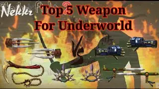 shadow fight 2 Top 5 Best weapons For Underworld || top 5 strongest weapons in shadow fight 2