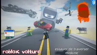ROBLOX : Le Jeu De L'Autoroute ( get hit by a car simulator )