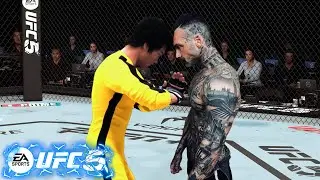 UFC5 Bruce Lee vs Bad Rick EA Sports UFC 5 PS5