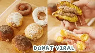 DONAT VIRAL Blok M!! Bikin Sendiri Pumpkin Donut Super Lembut, Wangi, Enak Banget!!