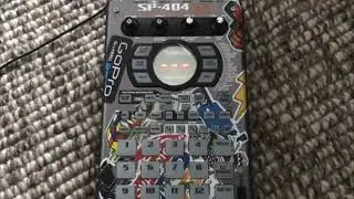 How to use SP404sx as guitar effects pedal